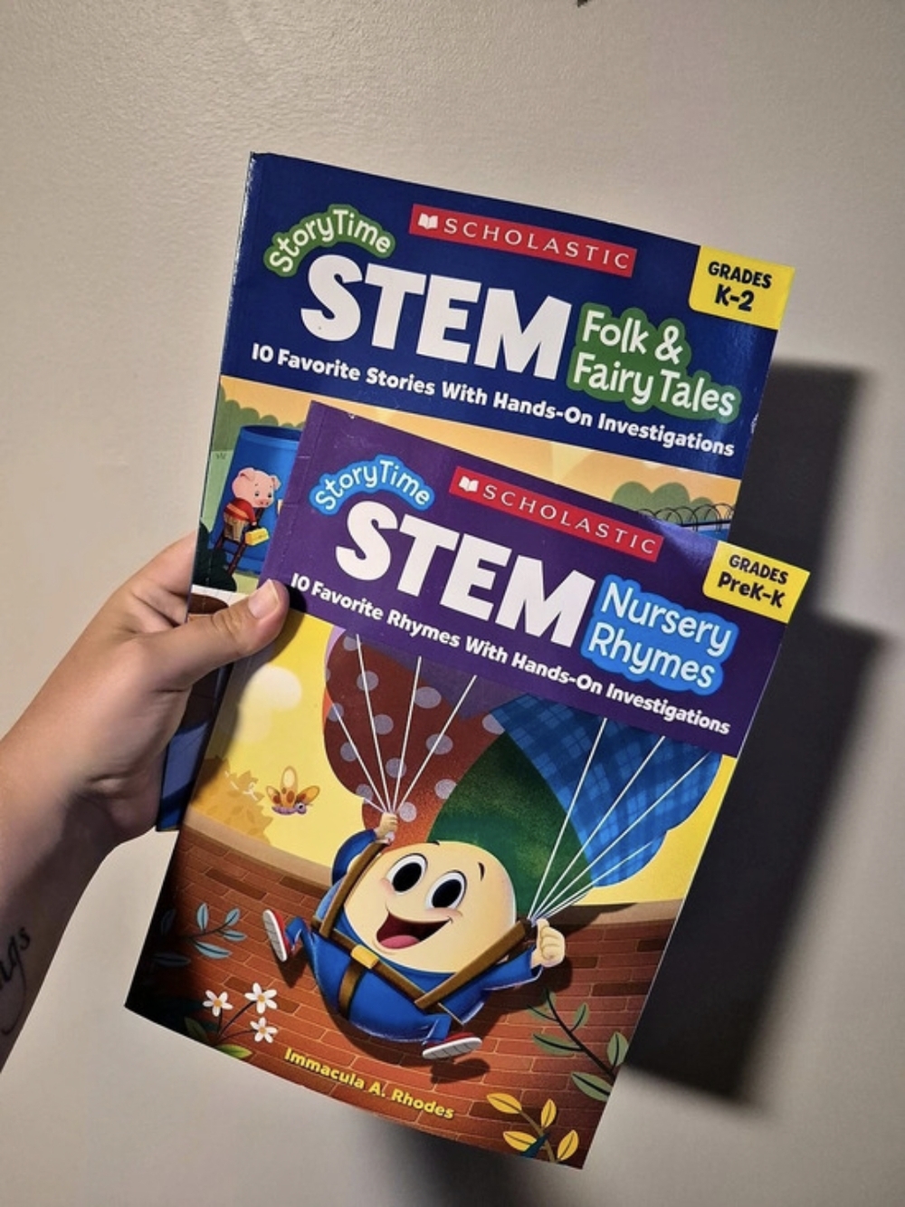 Scholastic Storytime STEM Folk & Fairy Tales & Nursery Rhymes Books